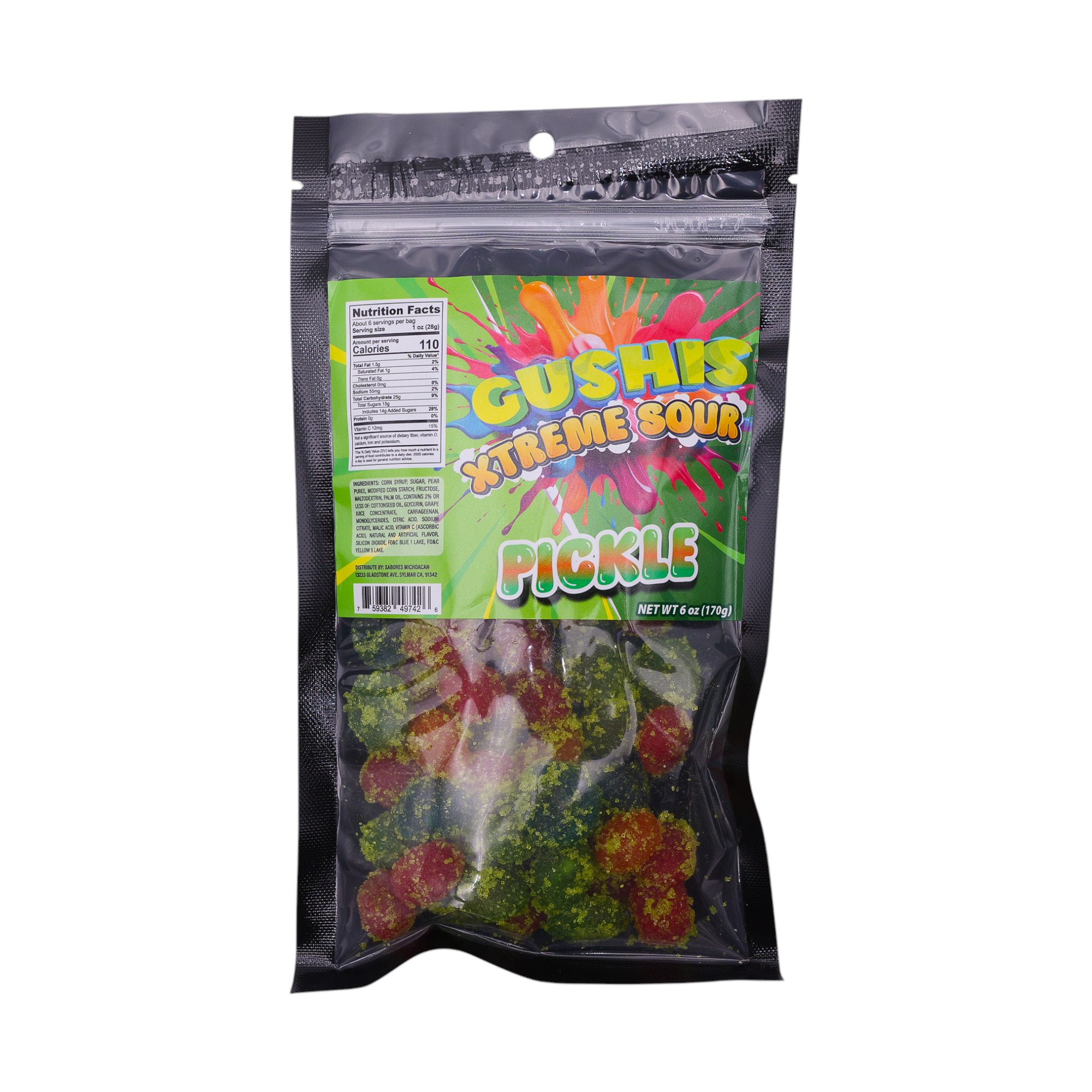 Gushis Xtreme Sour Candy