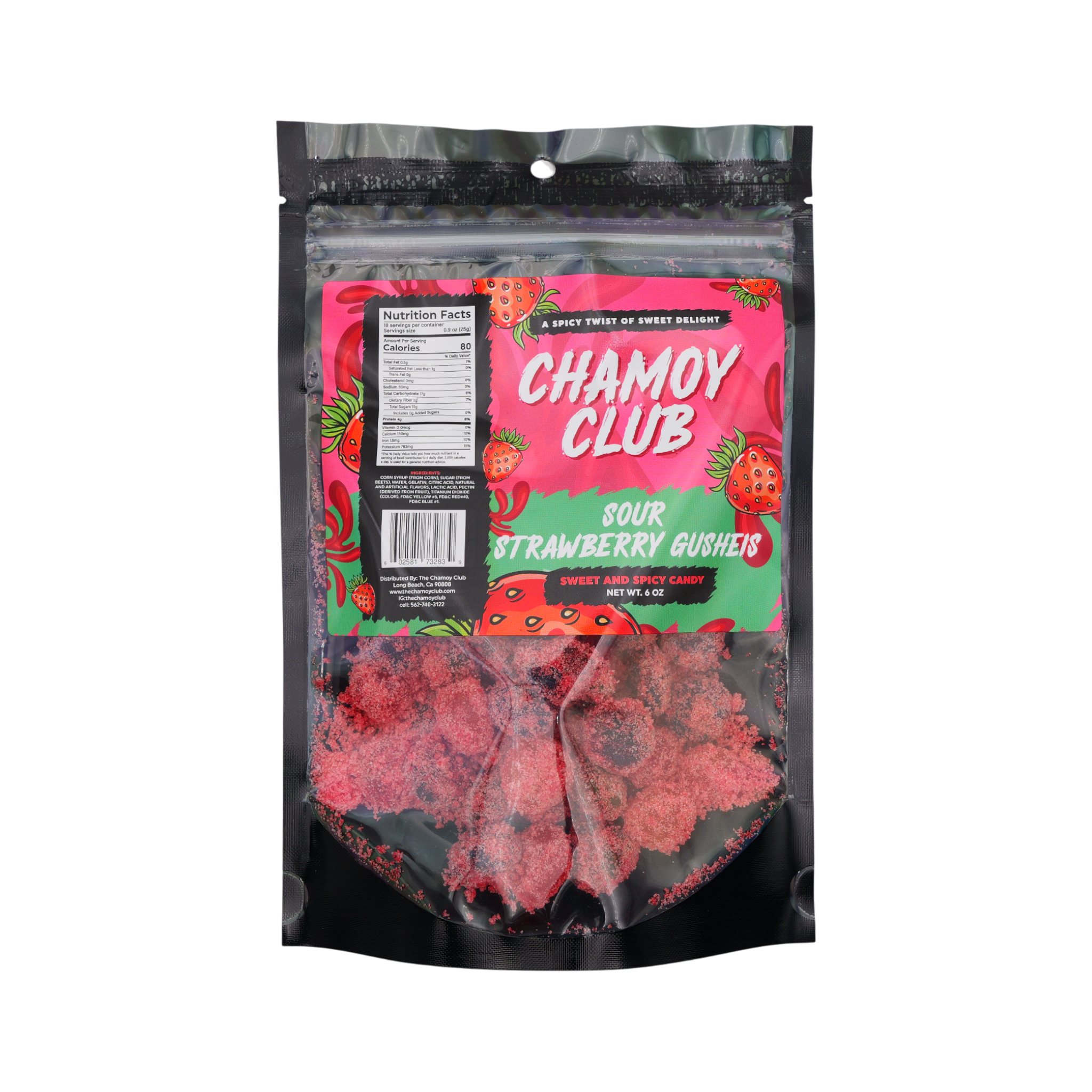 Chamoy Club – Sour Gushies Strawberry