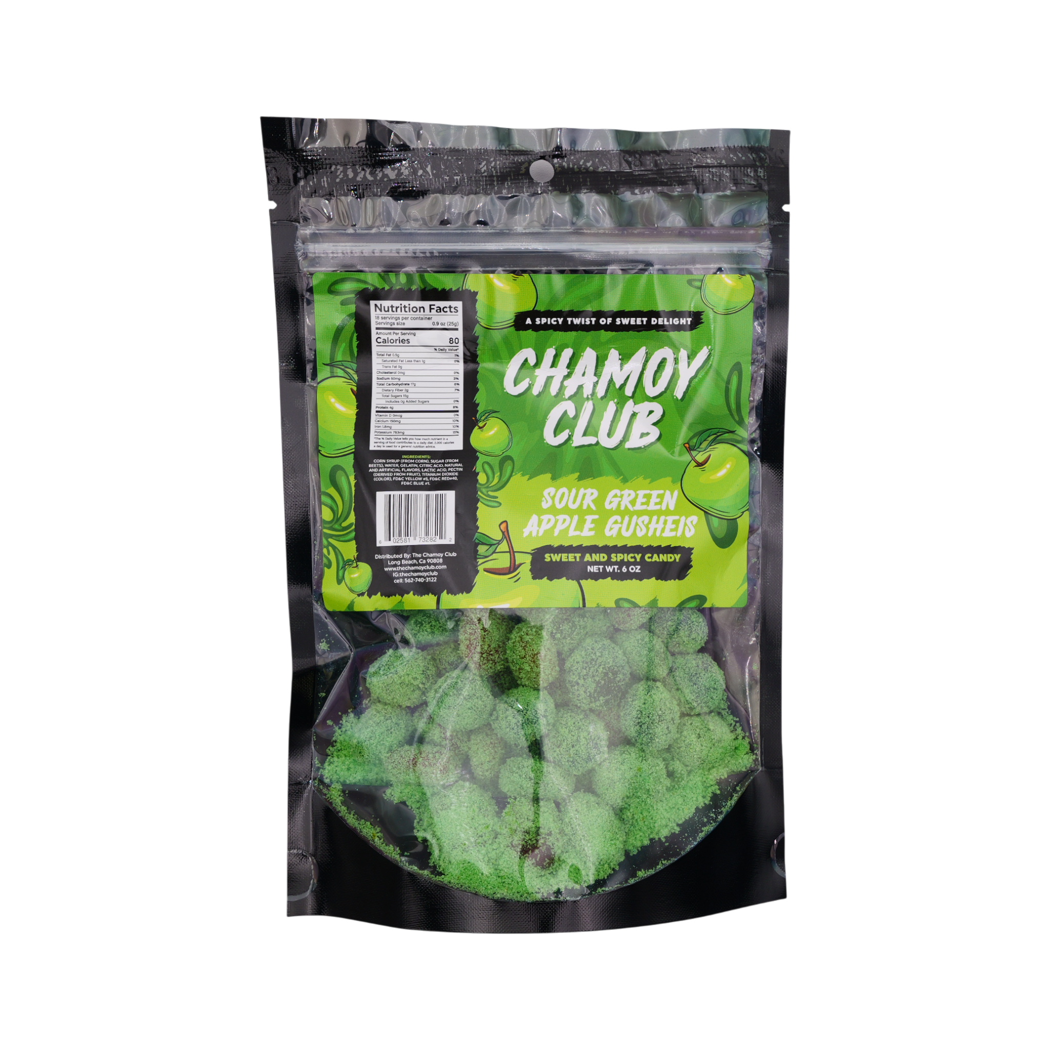 Chamoy Club – Sour Gushies Green Apple