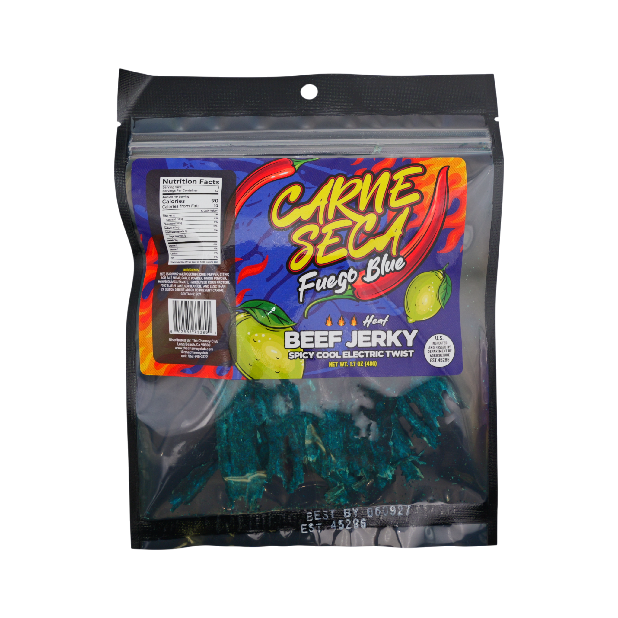 Fuego Blue Carne Seca