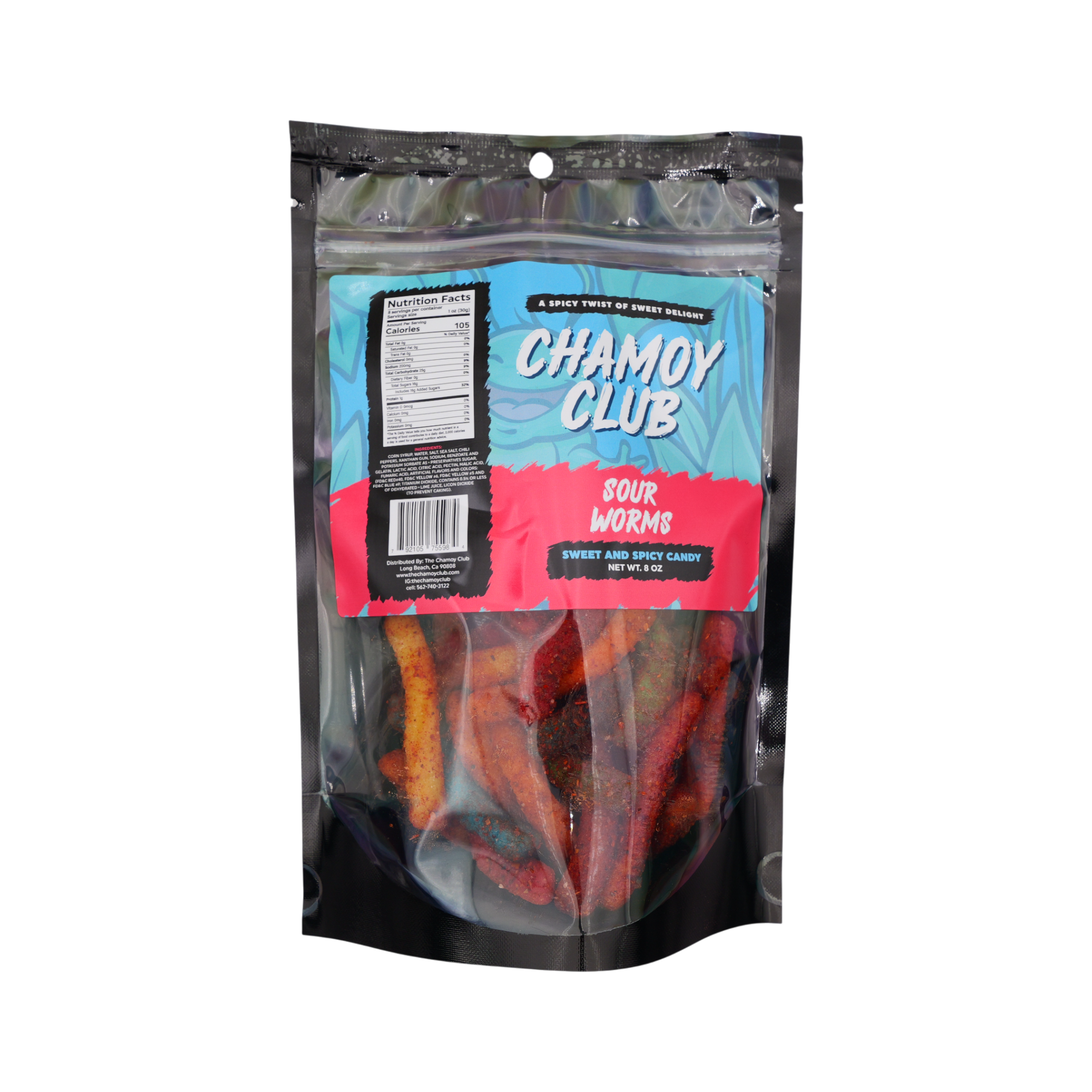 Chamoy Club – Sour Worms