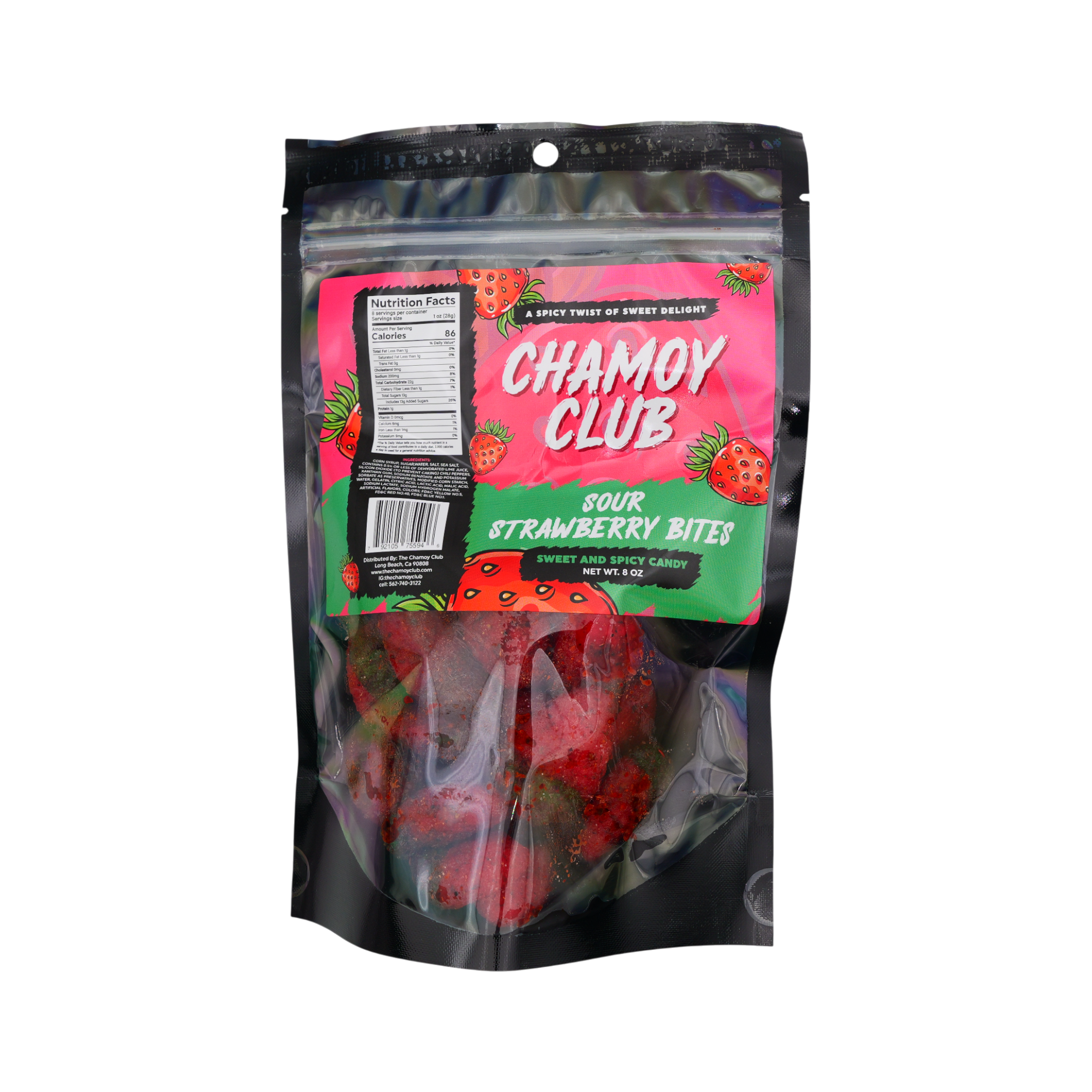 Chamoy Club – Sour Strawberry Bites